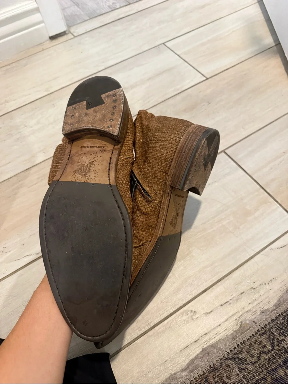 John Veritos Men’s Sherpei Boots ($750 retail)